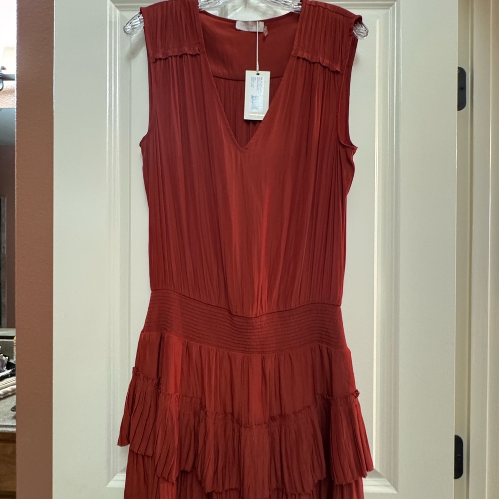 Ramy Brook “Bernice” Vibrant Mini Dress